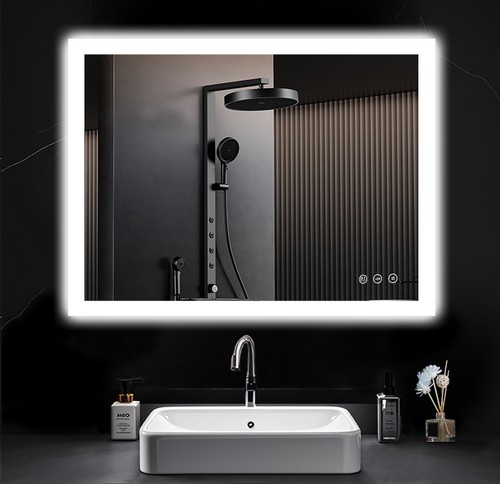 Led bad spiegel mit - led,