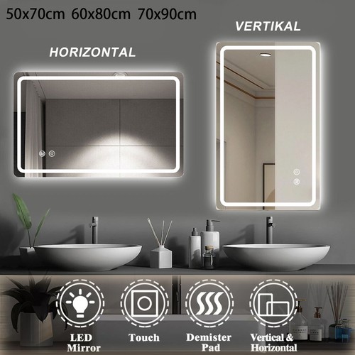 Badspiegel mit led - mit,