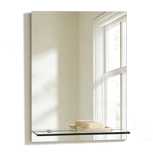 Wandspiegel mit ablage 60x45cm - mit,