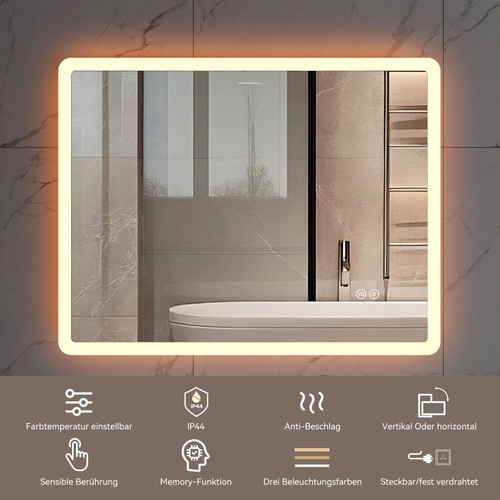 Horow led badspiegel - led,