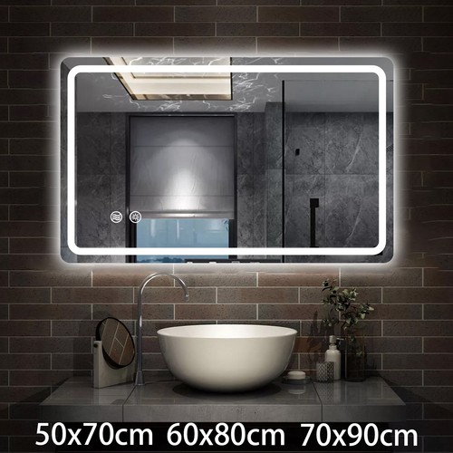 Badspiegel mit touch led - badspiegel,