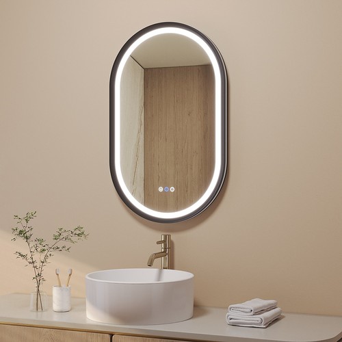 Badezimmer spiegel oval - badezimmer,