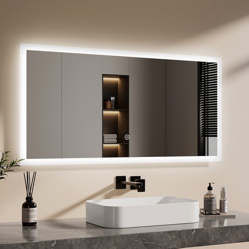 Led badspiegel 120x60cm - led,