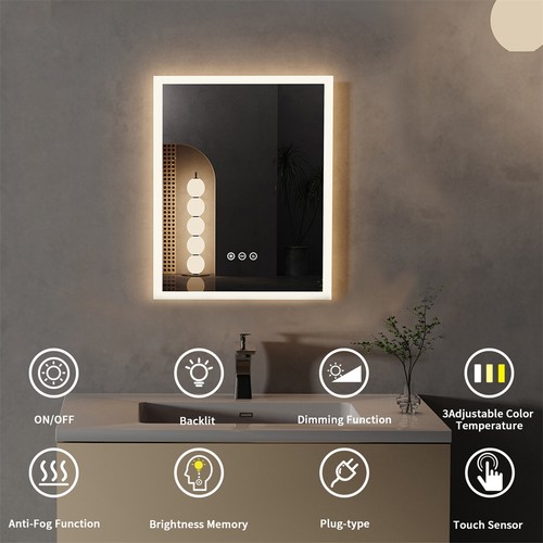 Badspiegel 40x50 led - badspiegel,