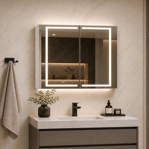 Led badezimmerspiegel - badezimmerspiegel, ×
