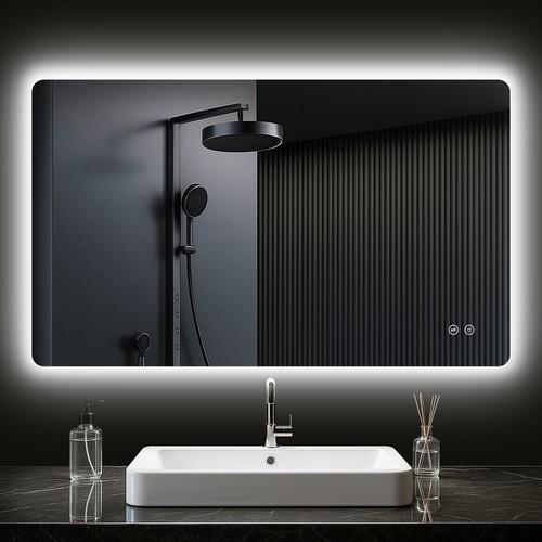 Led bad spiegel - led, mit