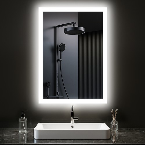 Led bad spiegel - spiegel, 45x