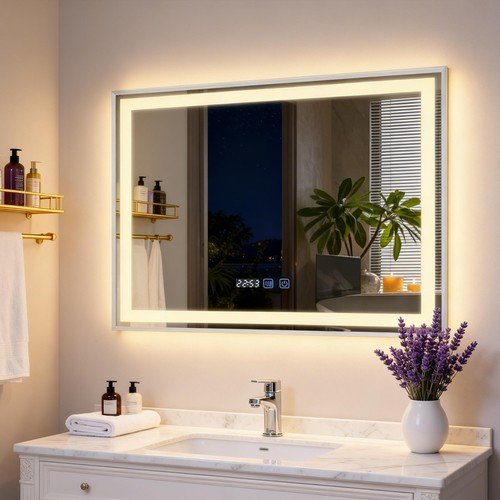 Led badspiegel mit beleuchtung - mit,