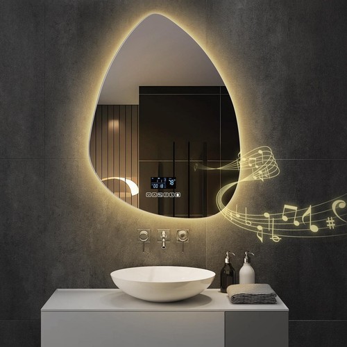 Badspiegel mit led - badspiegel,