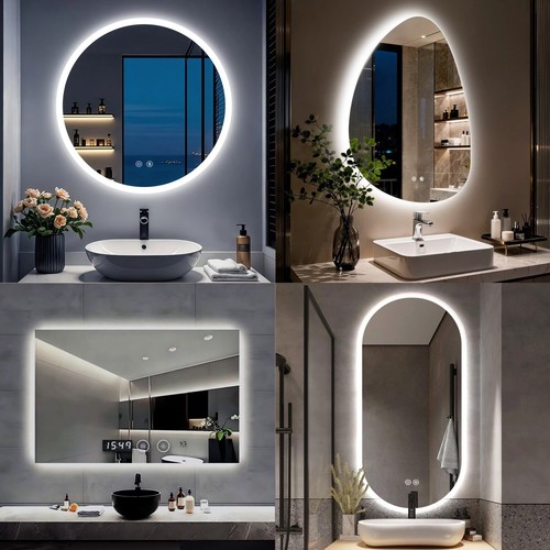 Rund badezimmer wandspiegel - badezimmer,