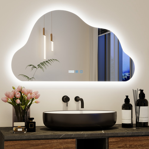 Badspiegel mit led beleuchtung - badspiegel,