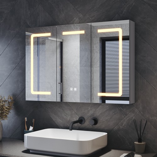 Led spiegelschrank bad mit - led,
