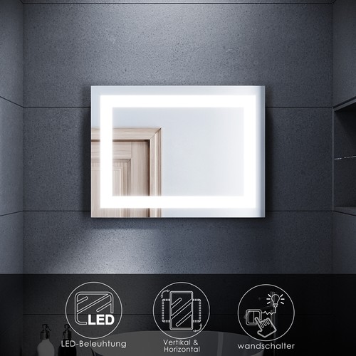 Badspiegel led 60x50 - badspiegel,