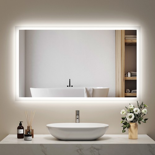 Emke led badspiegel mit - badspiegel,